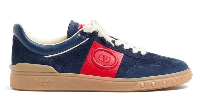 Valentino Garavani Upvillage Low-top “Blue/Red” (8Y0S0H77LAL 0D3)