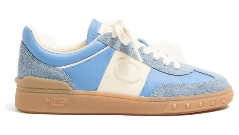 Valentino Garavani Upvillage van kalfsleren band van nappa leer – Blue (WS0IL9MBM)