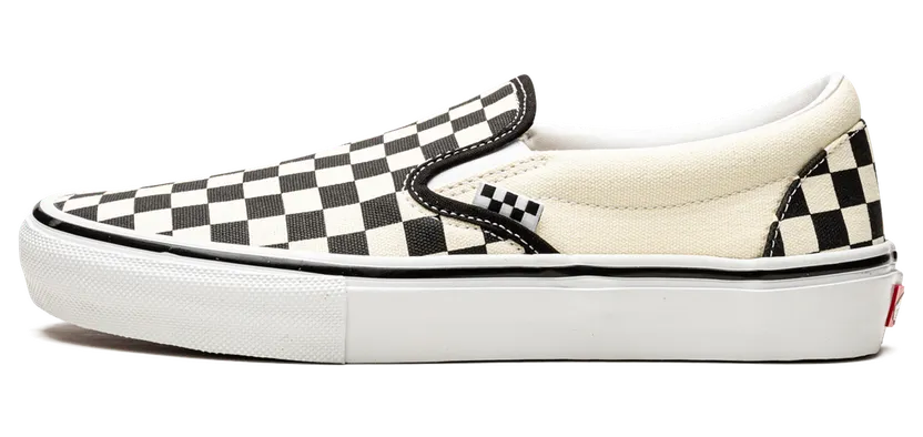 VANS Checkerboard Slip-on Skateschuhe Weiß (VN0A5FCAAUH)