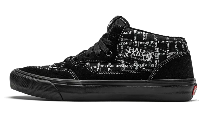 Vans Half Cab Pro ’92 “Supreme – Black” (VN0A3QPH2YW)