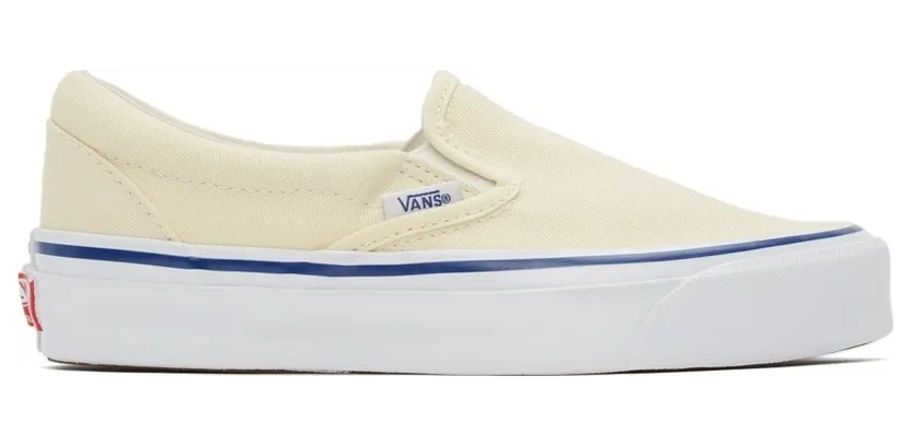 Vans Off-White OG Classic Slip-On LX Sneakers (VN0A45JK0RD)
