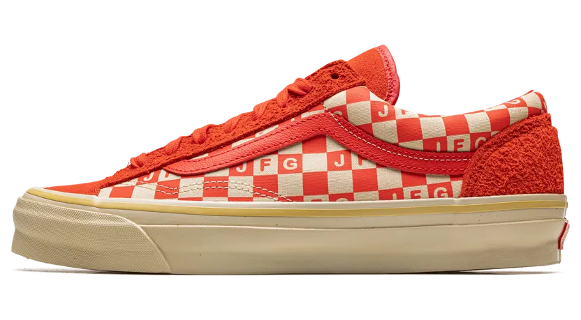 Vans Og Style 36 LX “Joe FreshGoods – Honeymoon Stage Red” (VN0A4BVEZYE)