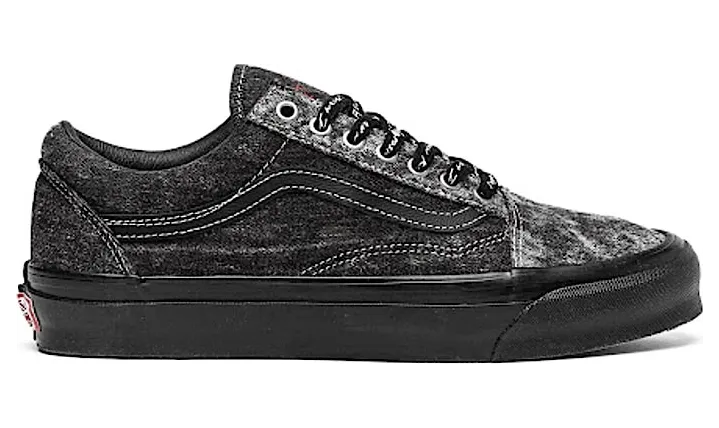 Vans Old Skool LX Jim Goldberg Acid Wash Denim Black (VN0A4P3X00U)