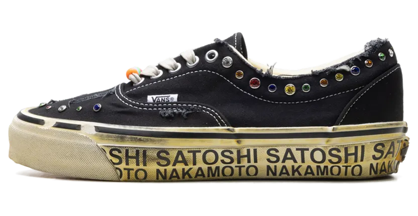 Vans OTW Era 95 “Satoshi Nakamoto Round Lucky Charm” (VN000EFEBLK)
