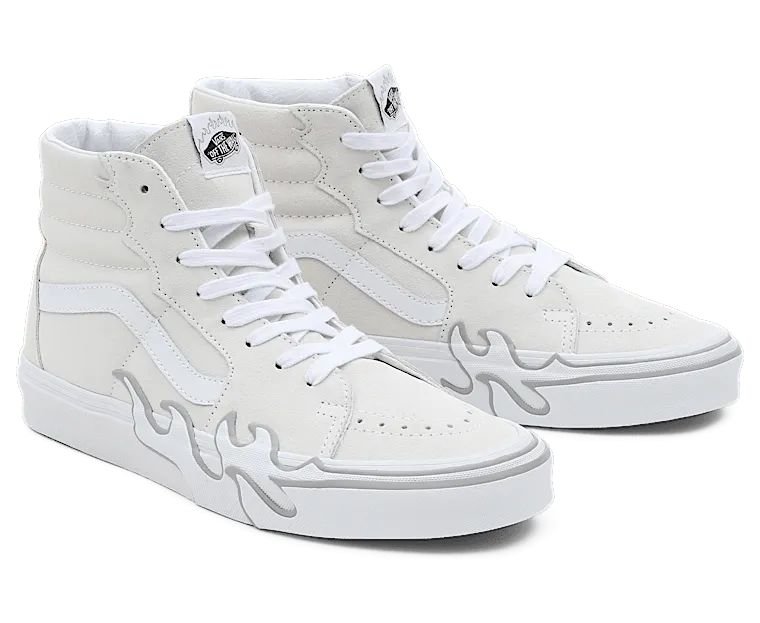 Vans Sk8 – “Flame – White” (VN0005UJWWW)