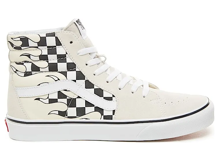 Vans Sk8-Hi Checkerboard Flame White (VN0A38GERX7)