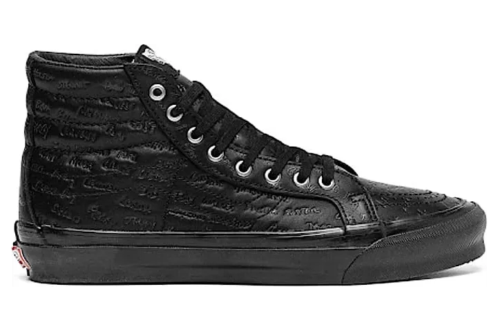 Vans Sk8-Hi LX Jim Goldberg Black Leather (VN0A4BVB00V)