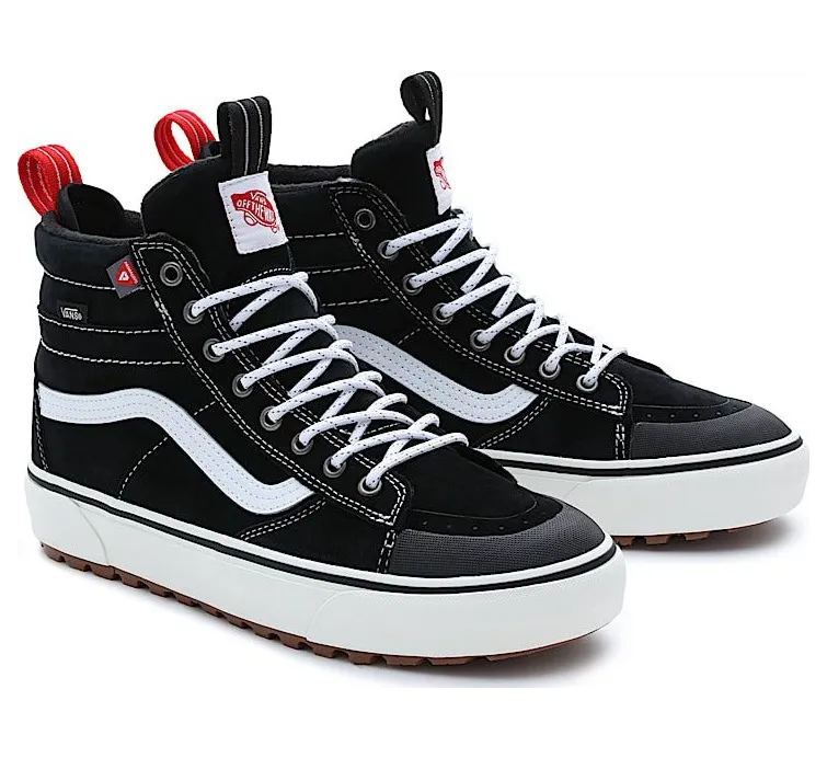 Vans Sk8-Hi MTE-2 “Black White Red Gum” (VN0007NK6BT)