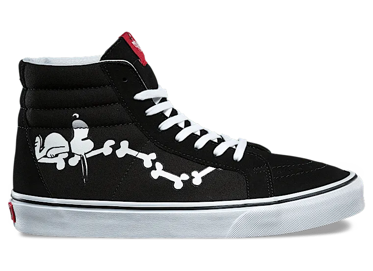 Vans Sk8-Hi Re-Issue Peanuts Snoopy Bones (2017)