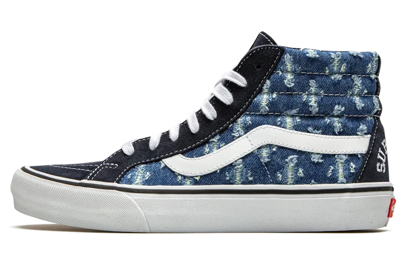 Vans Sk8-Hi Supreme Hole Punch Denim Blue (VN0A38Z32DD)