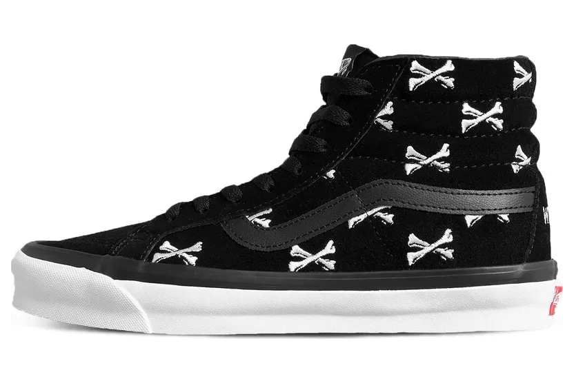 Vans Sk8-Hi WTAPS Bones Black (VN0A4BVB20P1)