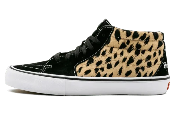 Vans Sk8-Mid Supreme Velvet Leopard Black (VN0A347UOPM)