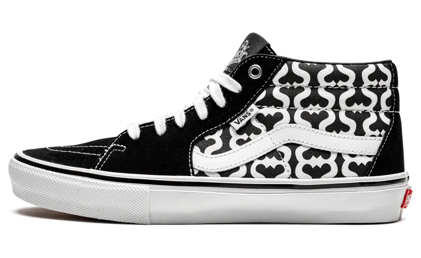 Vans Skate Grosso Mid “Supreme – Monogram S – Black” (VN0A5KS15XH)