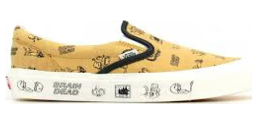 Vans Slip-On Brain Dead Gold (VN0A38FJN8B)