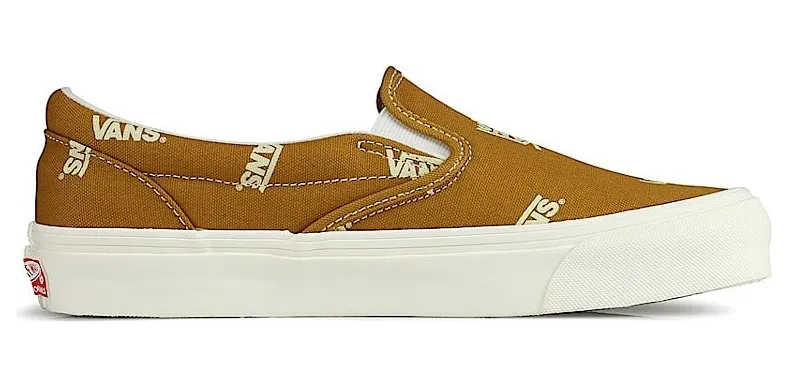 Vans Slip-On Multi-Logo Brown (VN0A45JKVQG)