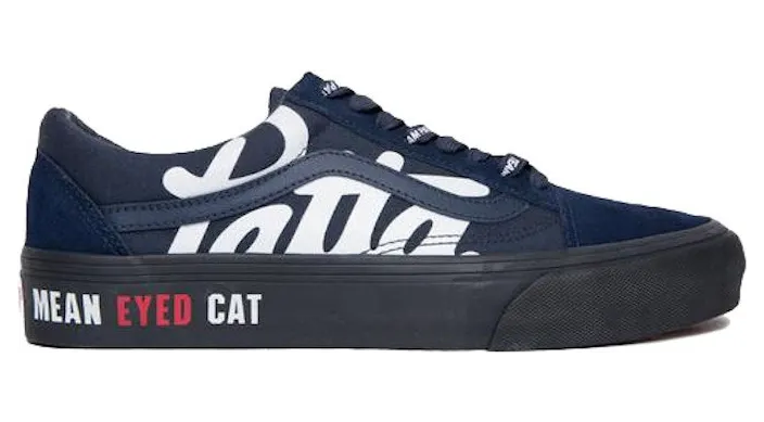 Vans UA Old Skool VLT LX Patta Mean Eyed Cat Salute Navy (VN0A4BVF5X61)