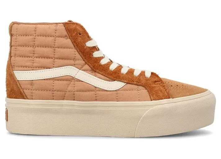 Vans Vault Sk8-Hi Reissue Platform LX Joe Freshgoods Chocolate Valley Resort Camel (VN0007PWCAM1)