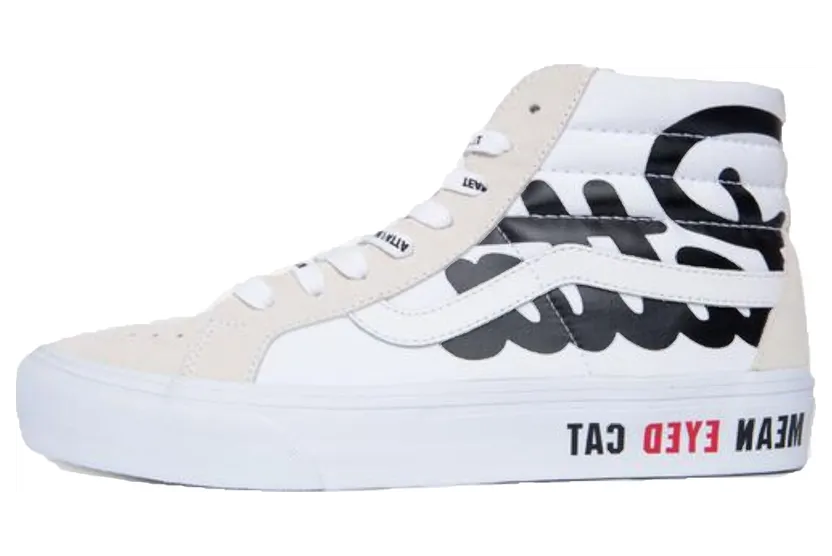 Vans x Patta UA SK8-Hi Reissue VLT LX White Black (2021) (VN0A4BVH5WW1)