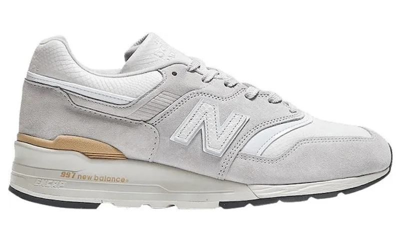 New Balance 997 Todd Snyder Vast Gray Black Metallic Silver (M997TS1)