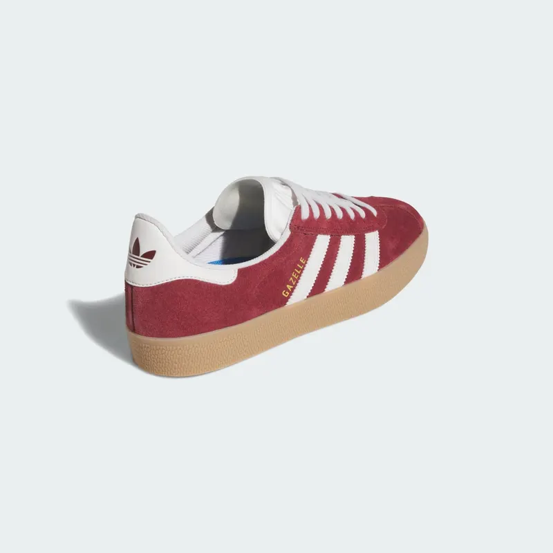 Adidas Gazelle ADV Shadow Red / Crystal White / Gold Metallic (JR2000)