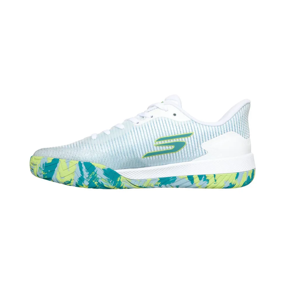 Skechers Viper Court Pro 2.0 – Pickleball Sneaker White/Turkoois
