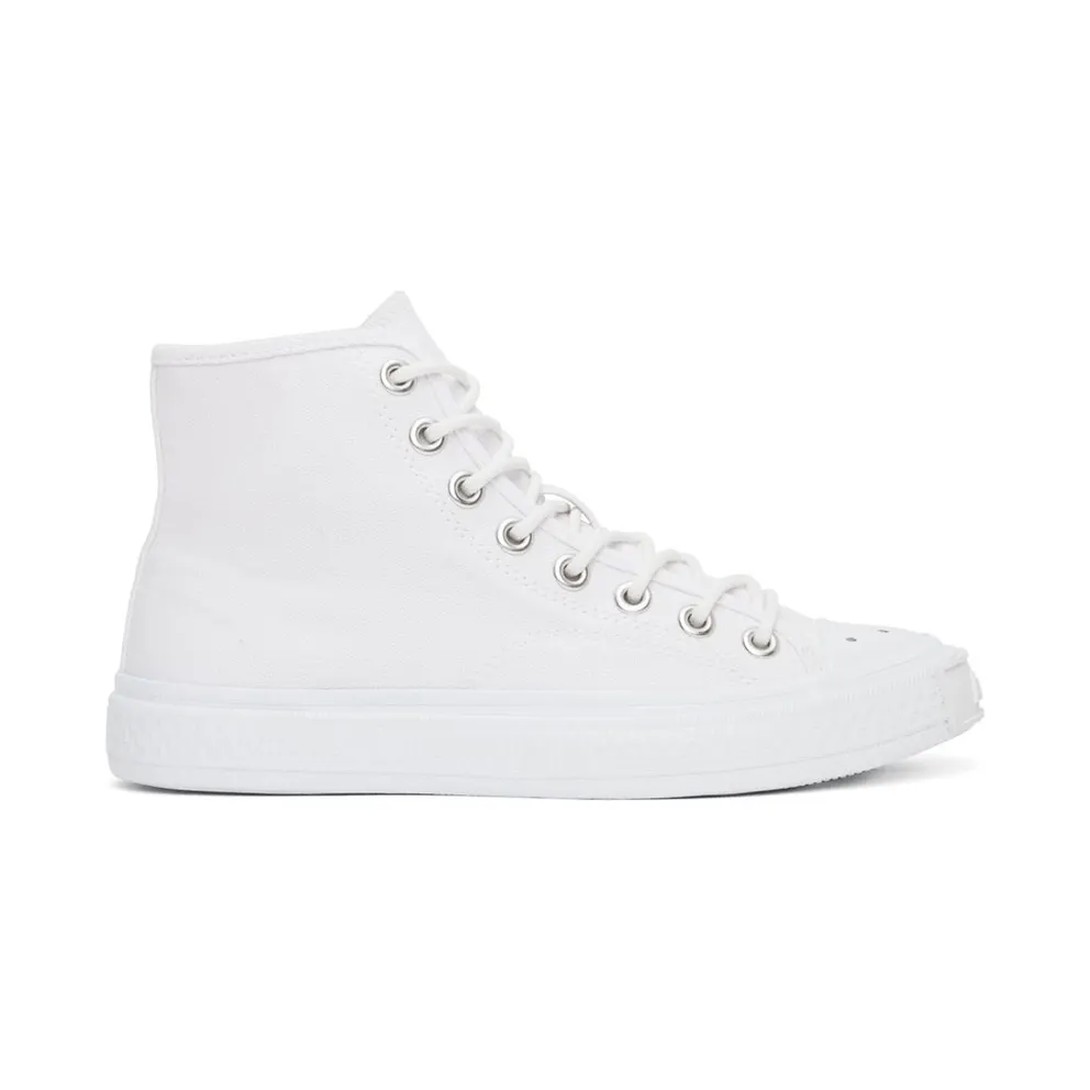 Acne Studios White Canvas High Optic White (AD0523-)