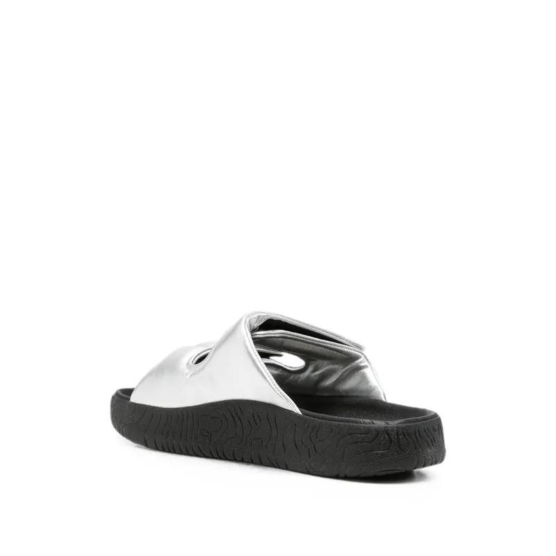 Veja Etna Touch-strap Flat Sandals “Silver” (EM0221967)