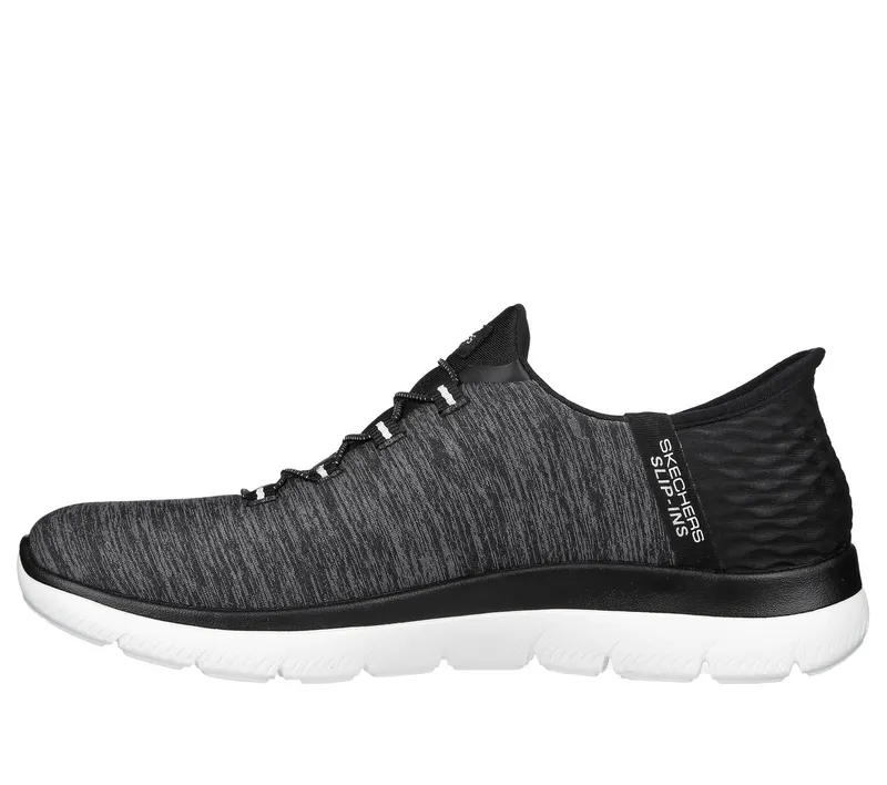 Skechers Slip-ins: Summits – Dazzling Haze Sneaker Black/White