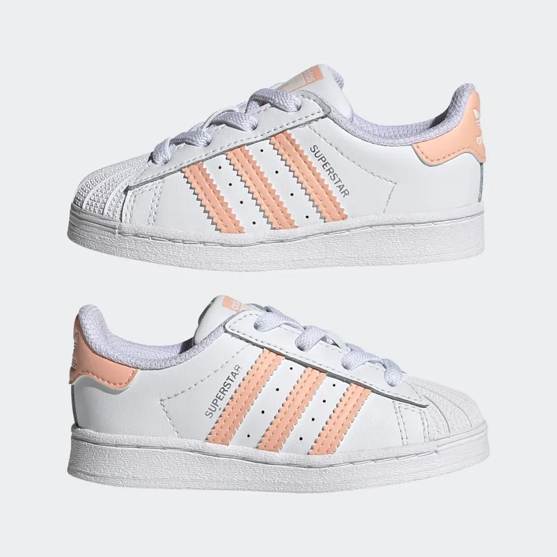Adidas Superstar Cloud White / Haze Coral / Cloud White (GZ2882)