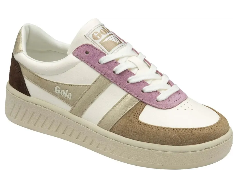 Gola sneaker off white/light caramel/gold/dark (CLB207KY)