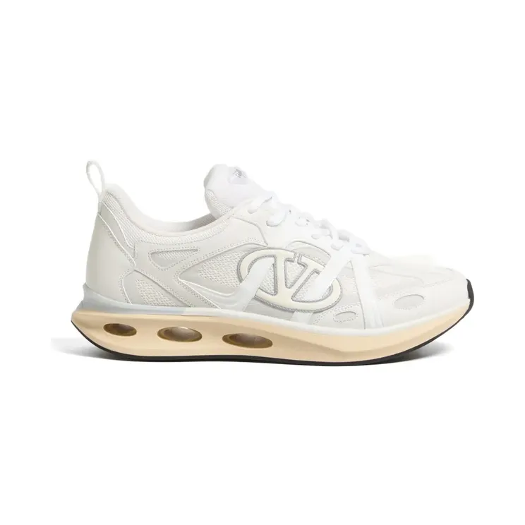 Valentino Garavani VLogo Easyjog mit Schnürung “White” (YS0I25MCH)