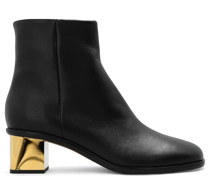 Chloe Rebecca Heeled Ankle Boots Black (CHC23W930F5-001)