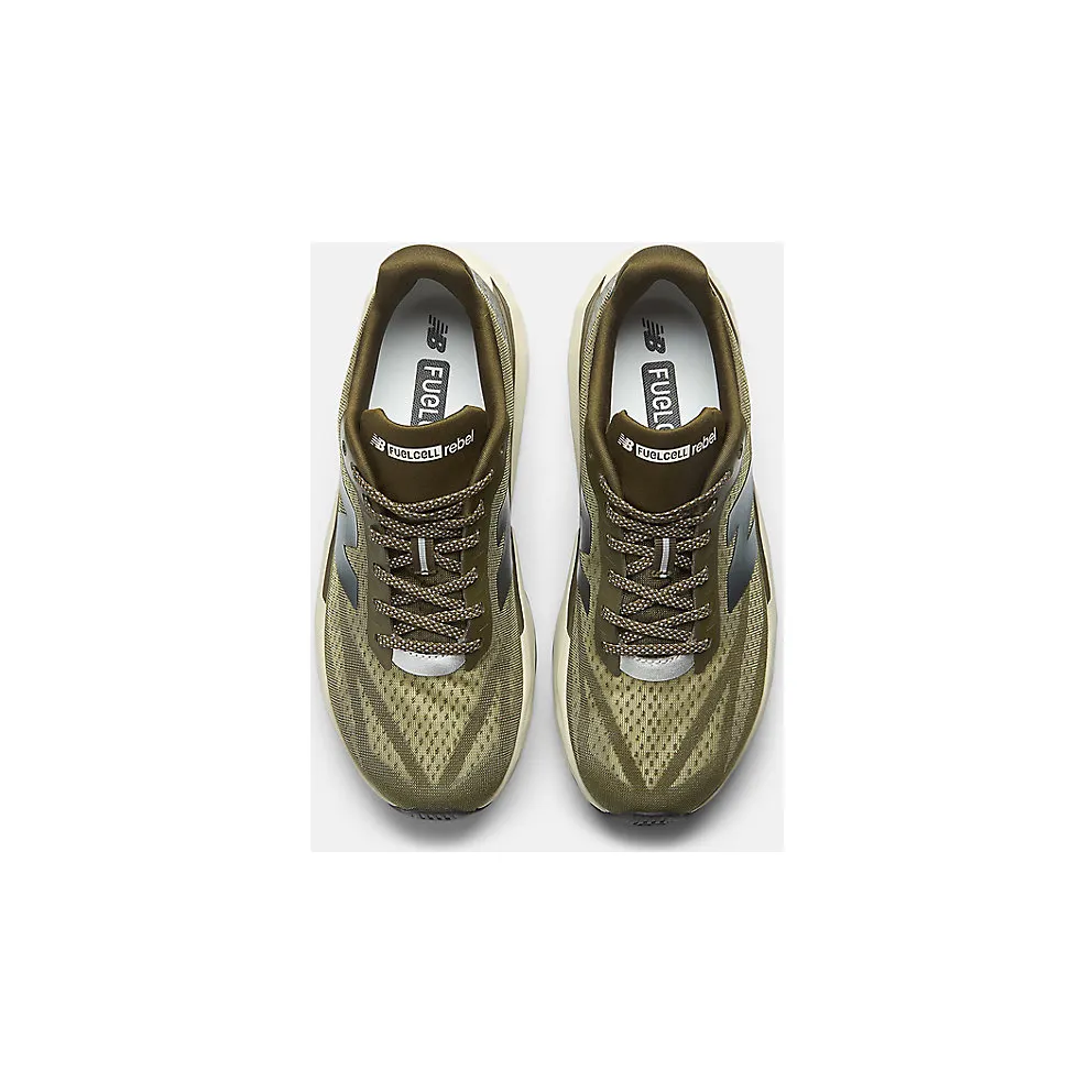 NEW BALANCE FuelCell Rebel v5 “Woodland / Shipyard / Silver Metallic” (MFCXPB5)