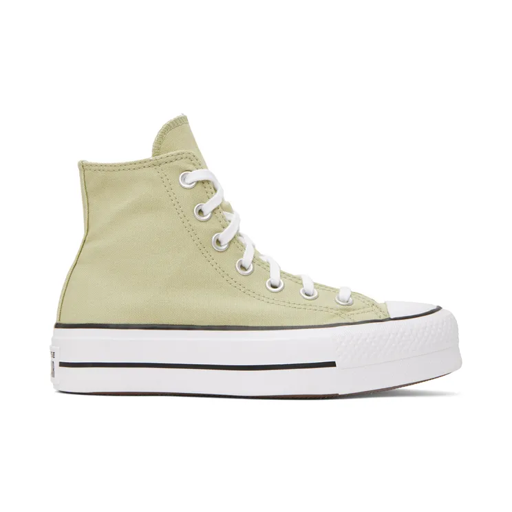 Converse Green CTAS Lift Hi Platform Sneakers (A03386C)