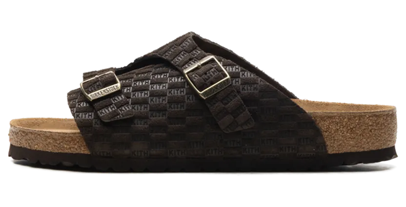 Birkenstock Zürich Deboss “Kith – Espresso” (1032165)