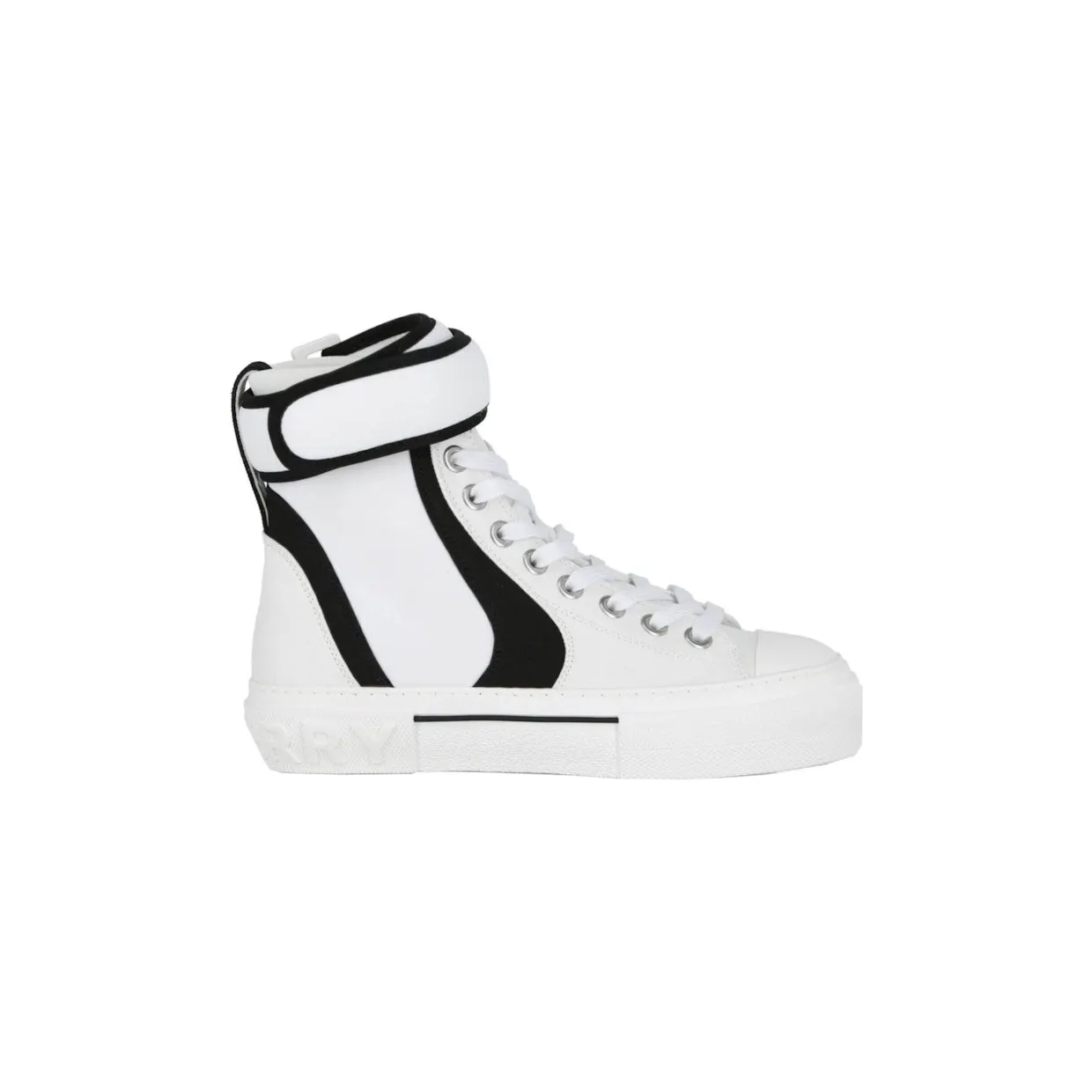 Burberry High-Top Logo White Black (8053484 00002)