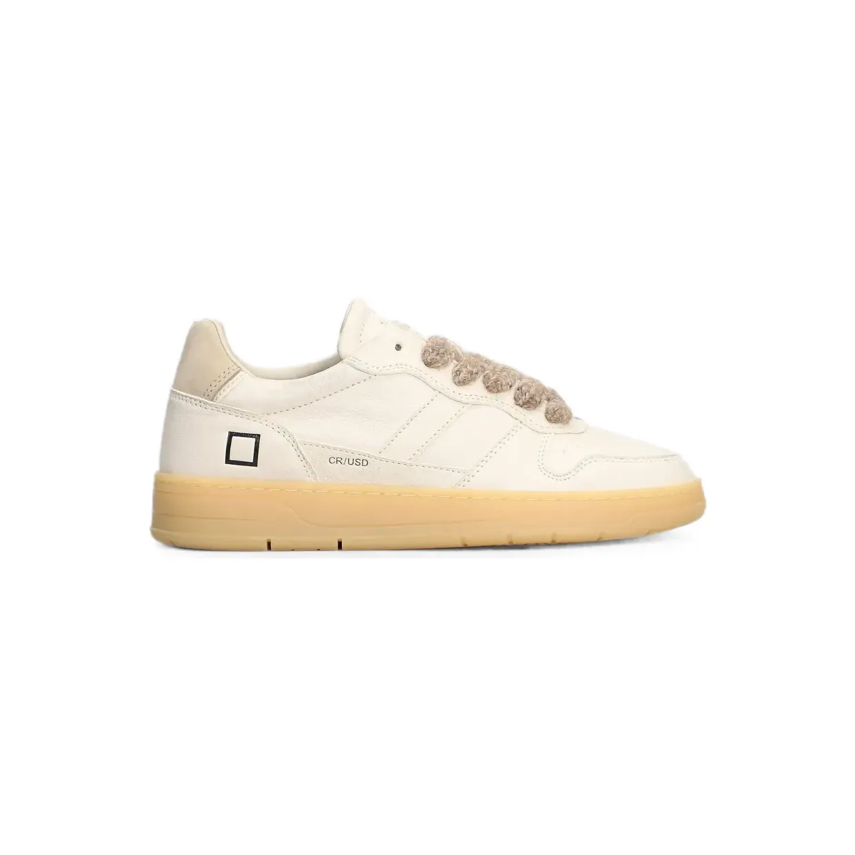 D.A.T.E. Court 2.0 leren “White” (M451C2USWH)
