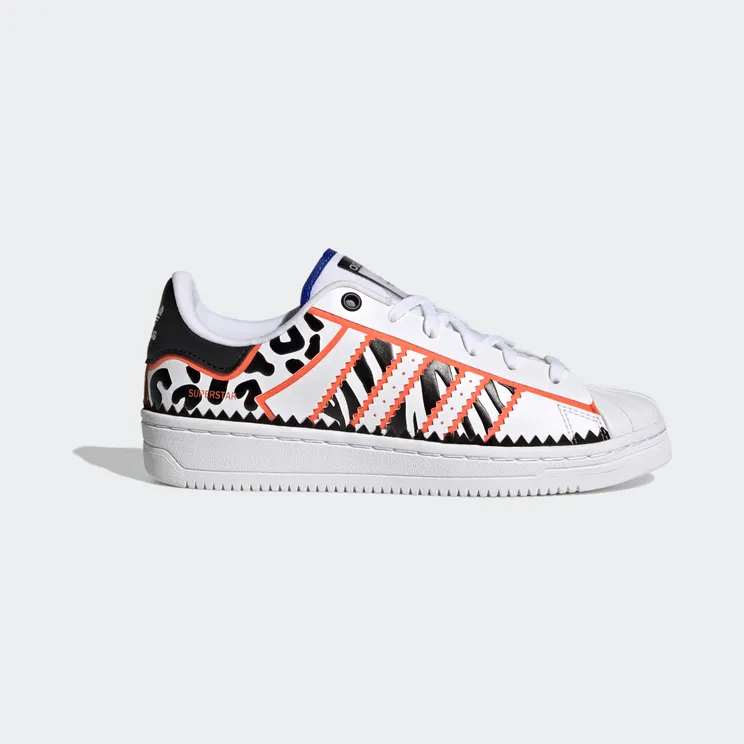 adidas Superstar OT Tech Cloud White / Core Black / True Orange (GW0523)