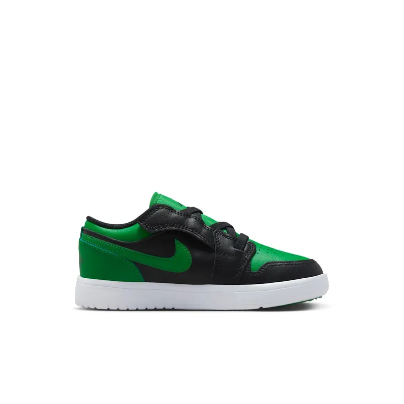 Jordan 1 Low ALT Black Lucky Green White (BQ6066-065)