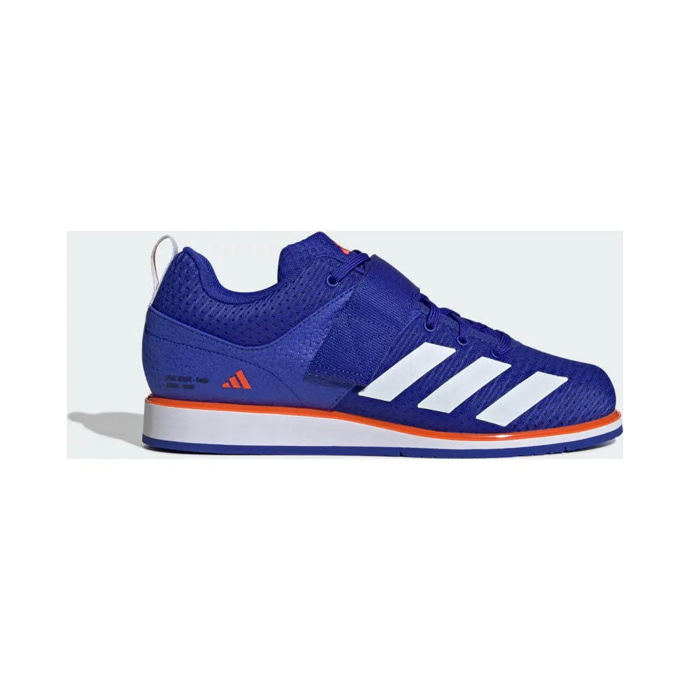 Adidas Powerlift 5 Weightlifting Lucid Blue / Cloud White / Impact Orange (IH8237)
