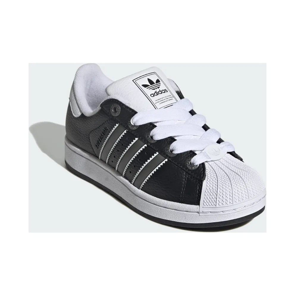 Adidas Superstar II Kids Core Black / Matte Silver / Cloud White (JQ0314)