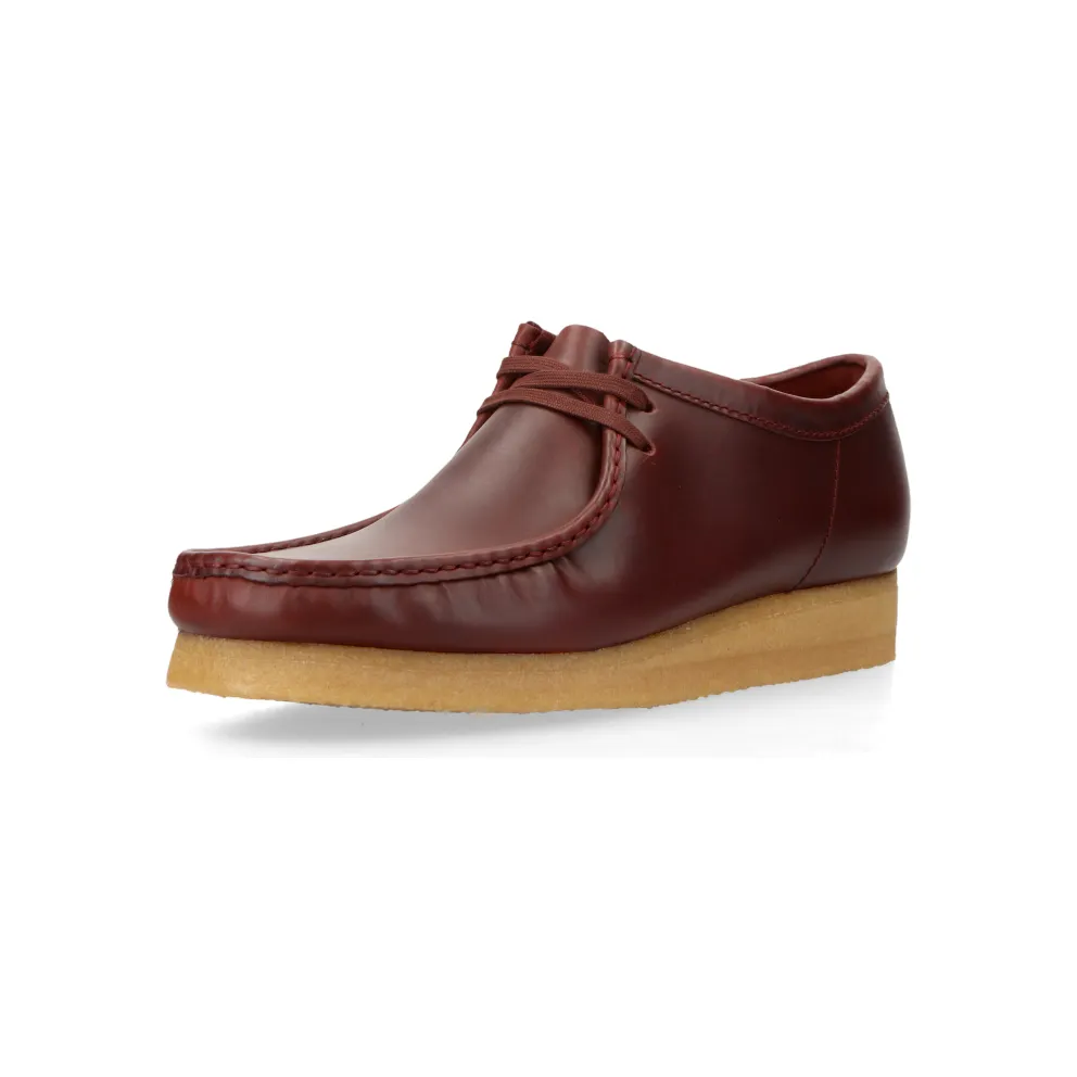Clarks Originals Wallabee “Deep Red Leather” – 26179192