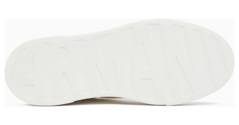 Armani Low Cut Sneakers With Suede And Tumbled Finish (XW003065-AF28674-U0011) (6)
