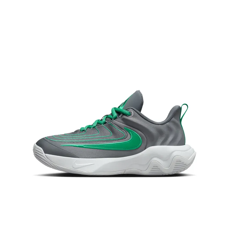 Nike Giannis Immortality 4 Smoke Grey Wolf Grey Dark Smoke Grey Stadium Green (FZ6734-002)