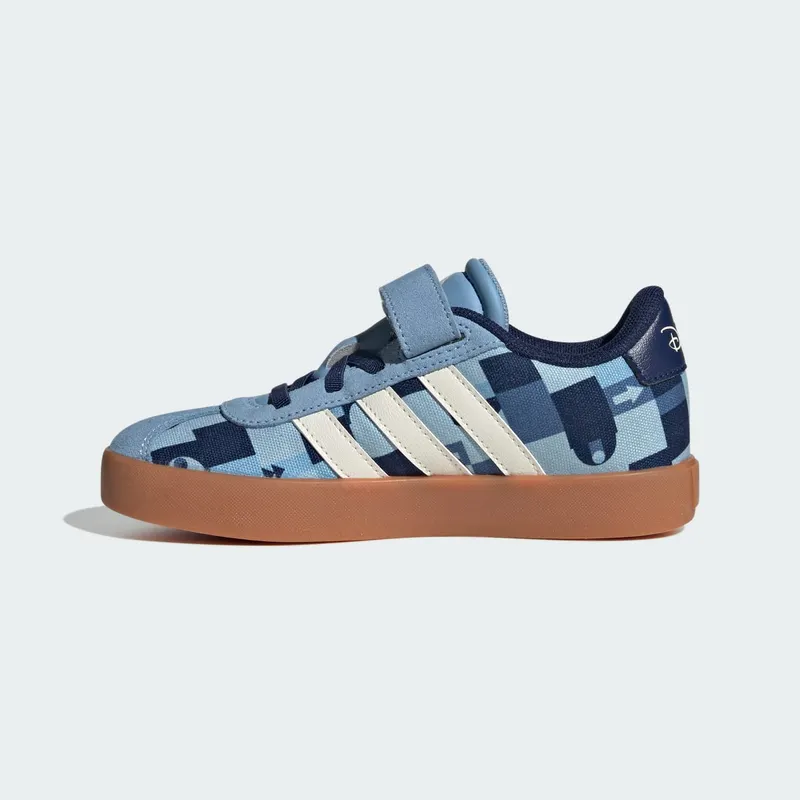 Adidas adidas x Disney Mickey VL Court Ash Blue / Off White / Crew Blue (JH6077)