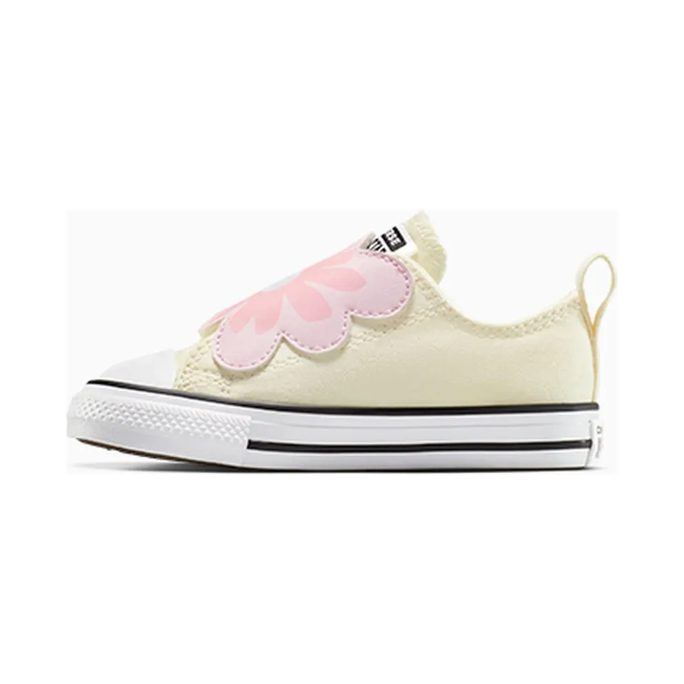 Converse Chuck Taylor All Star One Strap Embroidered Floral Easy On Egret/Lt Jellyfish Jitter (A13452C)