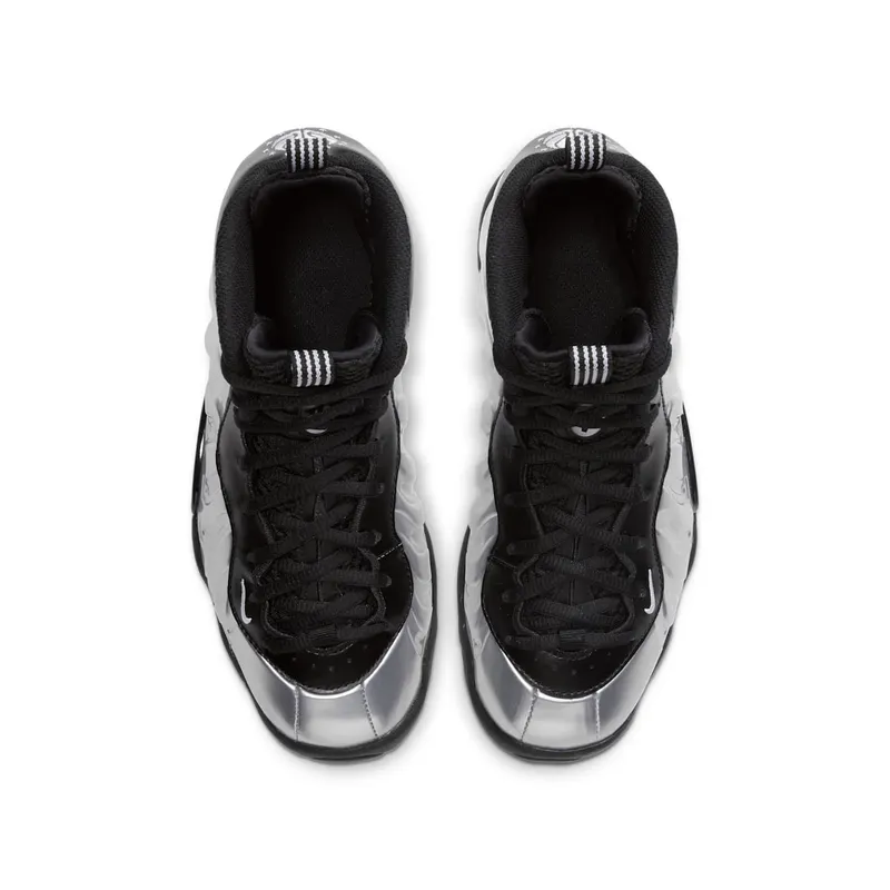 Nike Air Foamposite One Chrome Black (GS) Chrome/White-Black-Laser Crimson (CN5268-001)