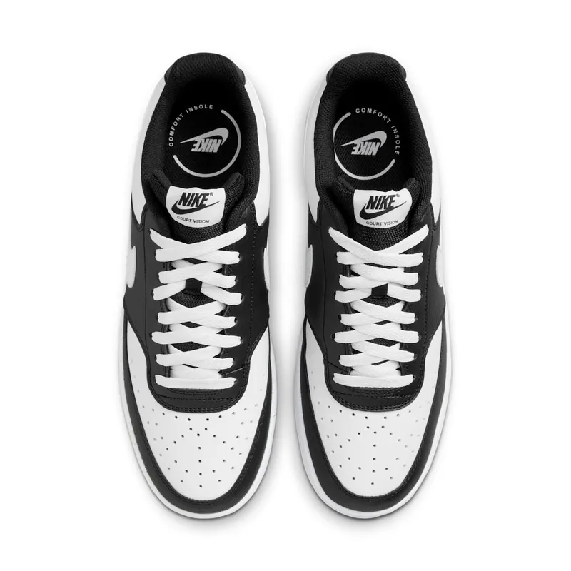 Nike Court Vision Low Black White (2025) (HM9862-001)