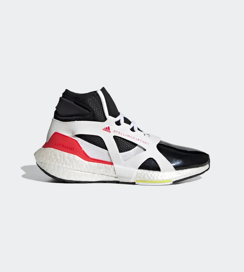 adidas adidas by Stella McCartney Ultraboost 21 Black / Red / Vivid Red (FZ3044)
