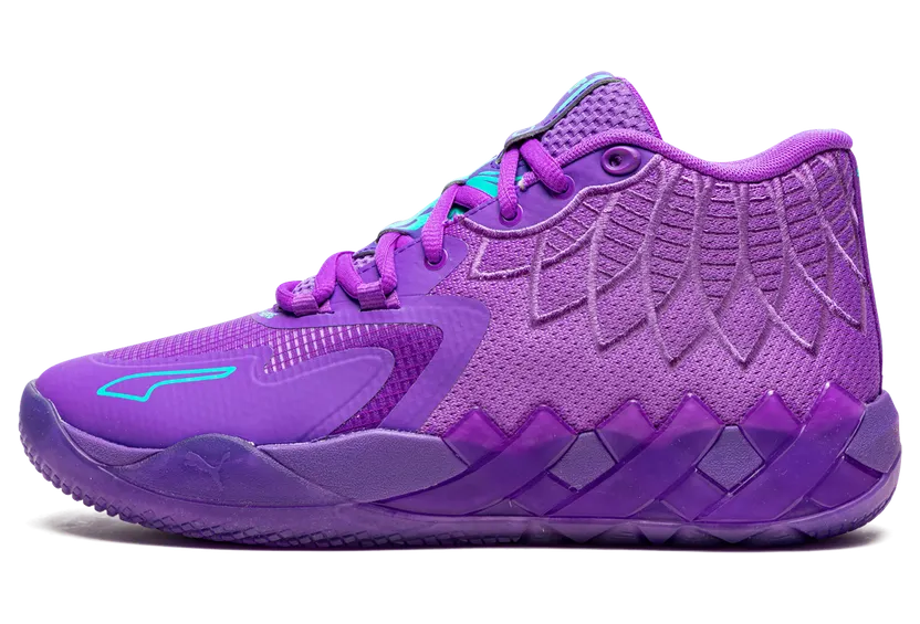 Puma MB.01 basketbalschoenen Blauw/Paars – “Purple Glimmer / Blue Atoll” (377237-10)